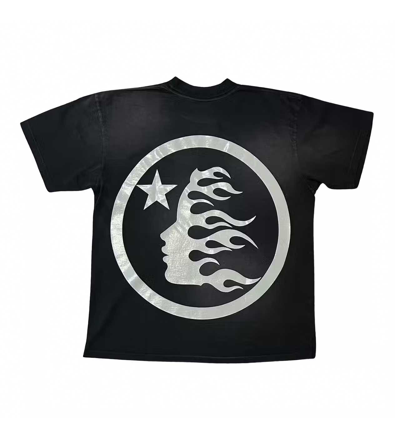 Hellstar Sport Logo Gel Tee Black/Grey
