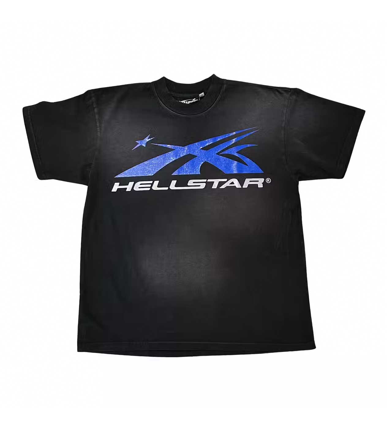 Hellstar Sport Logo Gel Tee Black/Grey