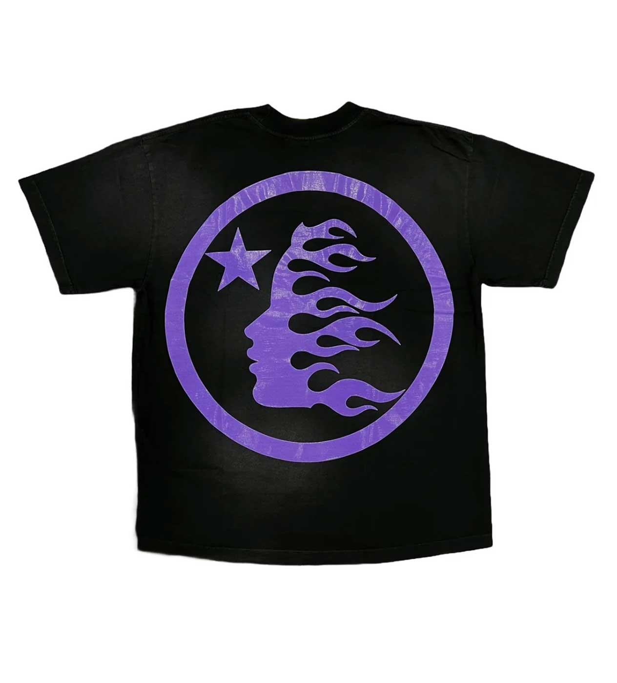 Hellstar Sport Logo Gel Tee Black/Purple