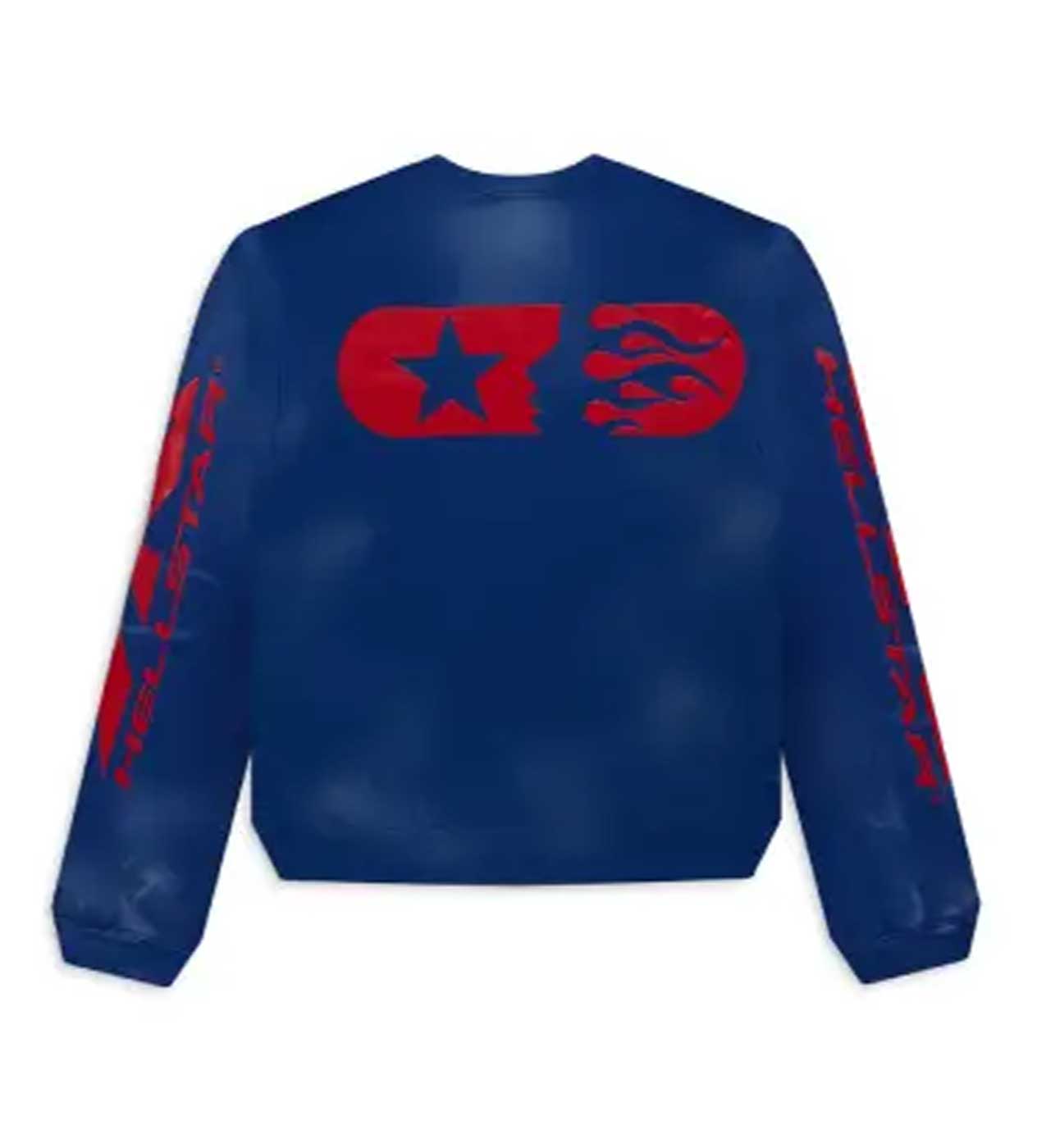 Hellstar Sports Gel Crewneck Blue