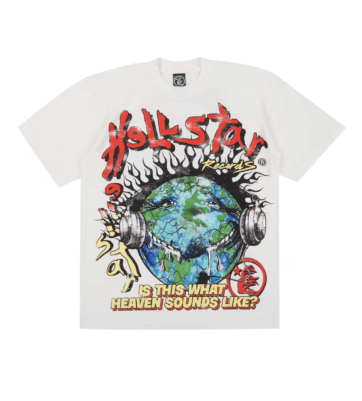 Hellstar Studios Heaven On Earth Cream Tee