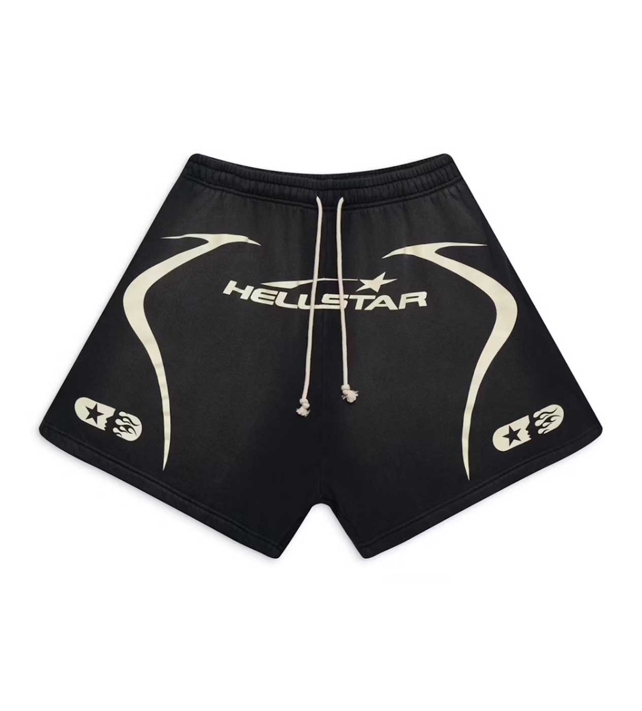 Hellstar Warm Up 7 on 7 Shorts Black