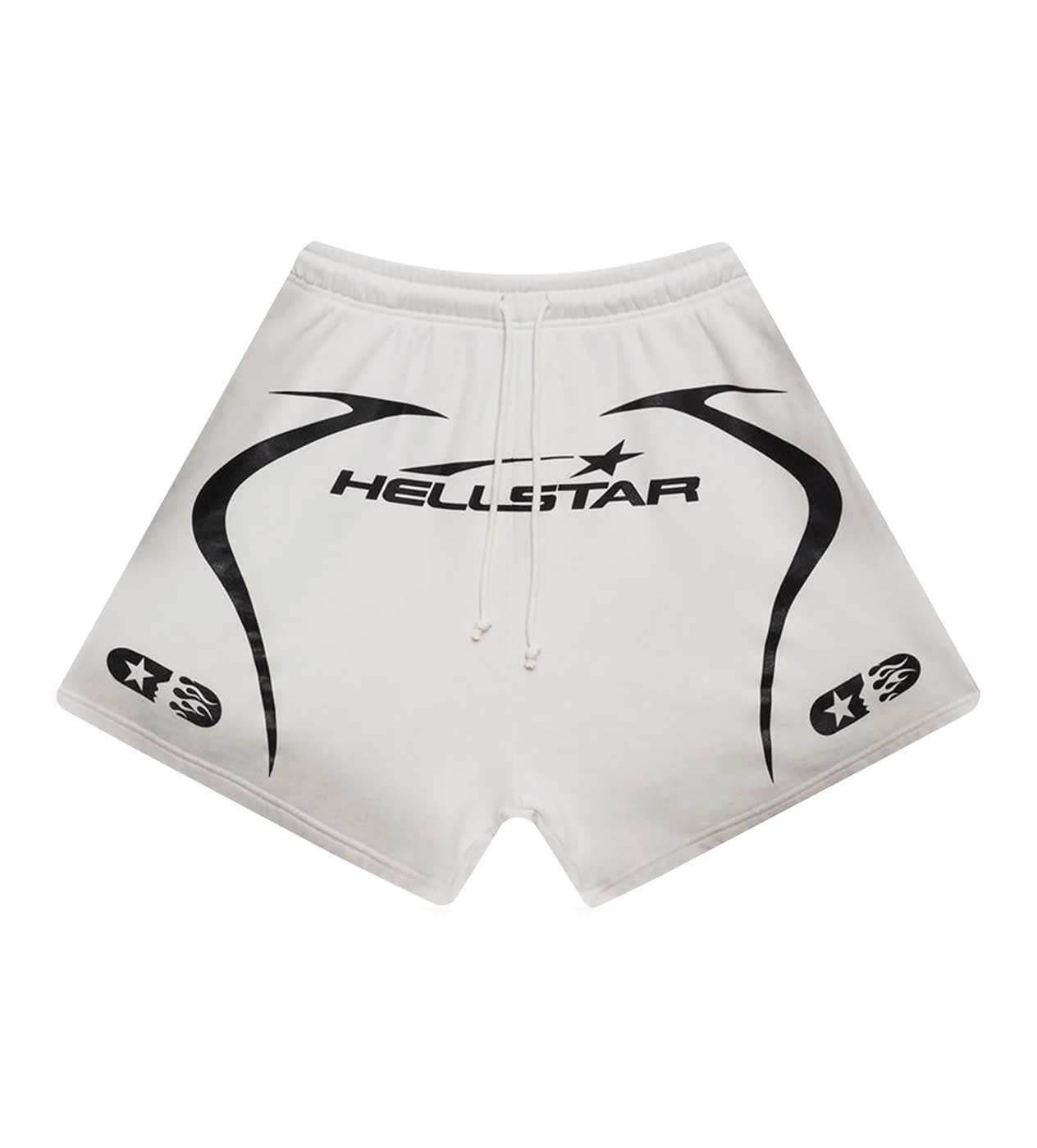 Hellstar Warm Up 7 on 7 Shorts White