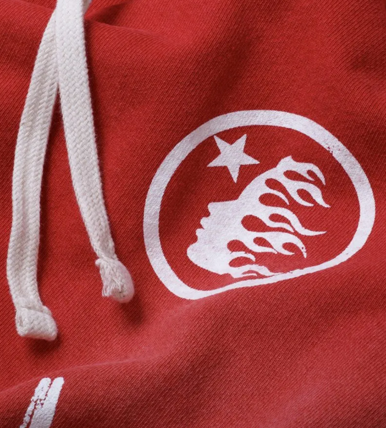 Hellstar Studios Racer Flare Sweatpants Red