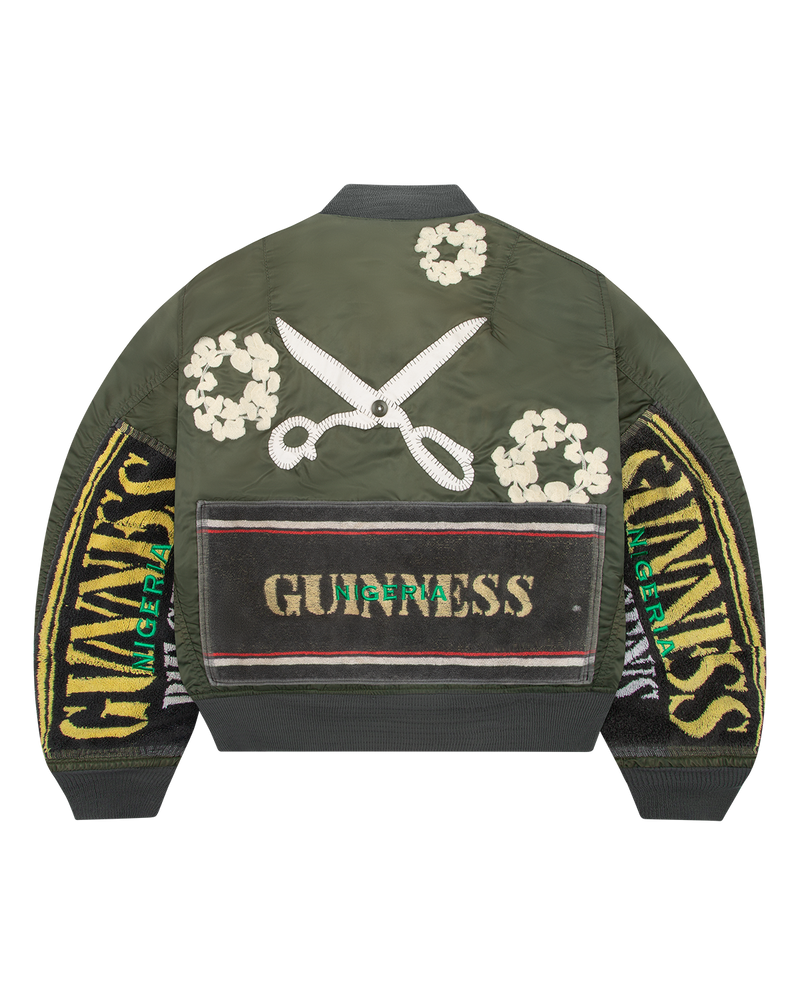 Denim Tears X Delicate Unit Bomber Jacket Green