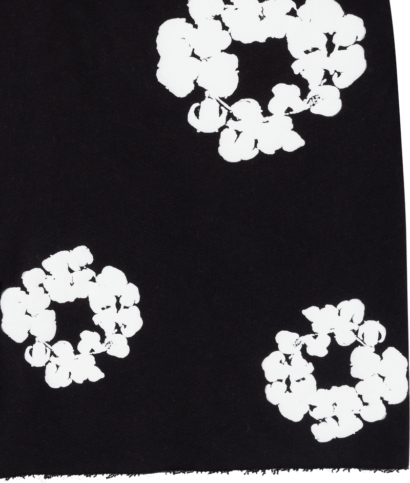 Denim Tears The Cotton Wreath Shorts Black