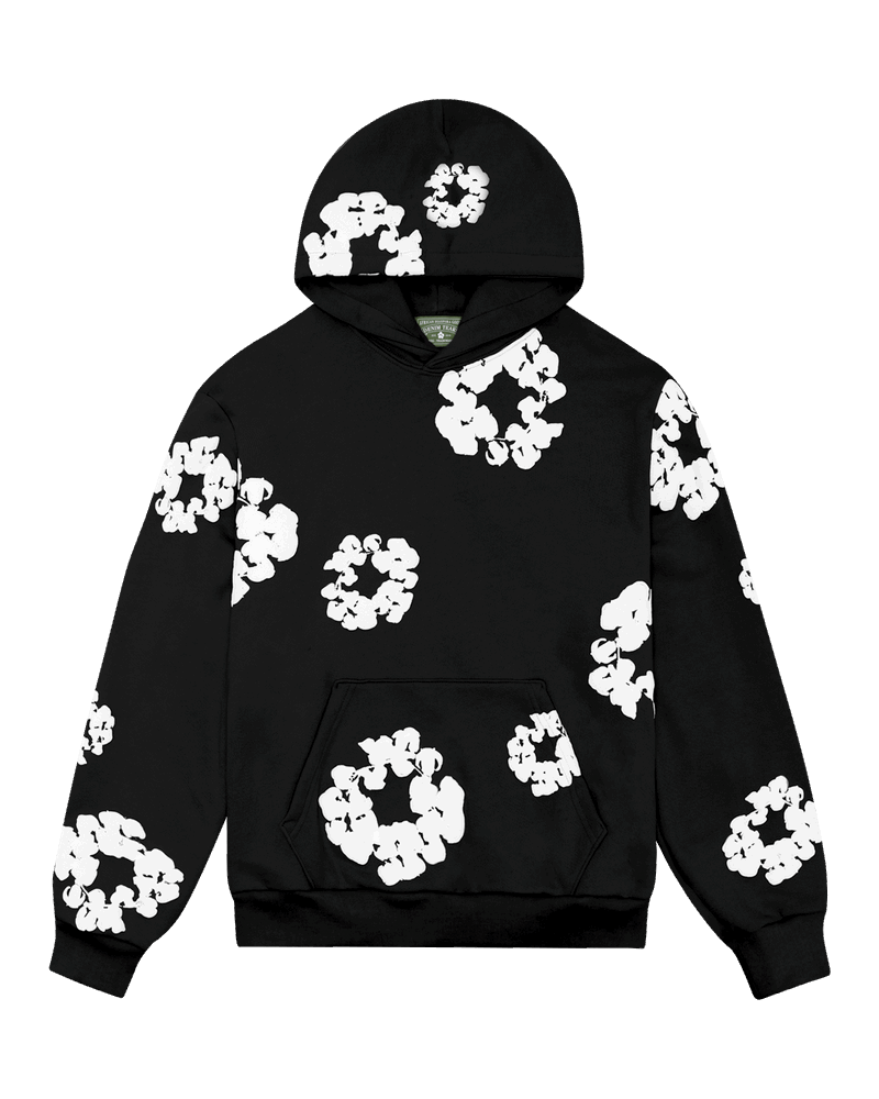 The Cotton Wreath Sweatshirt Black