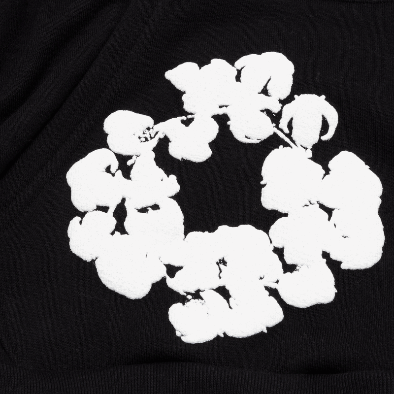 The Cotton Wreath Sweatshirt Black