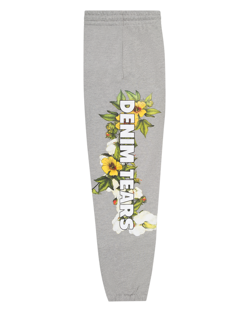 DT Floral Logo Sweatpant Black