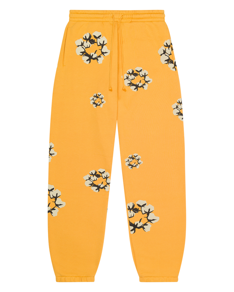 Cactus Tears Wreath Sweatpants Black