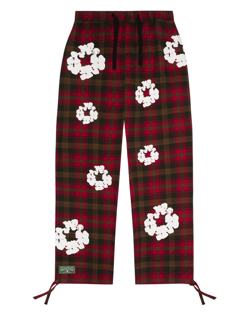 Cotton Wreath Pajama Pants