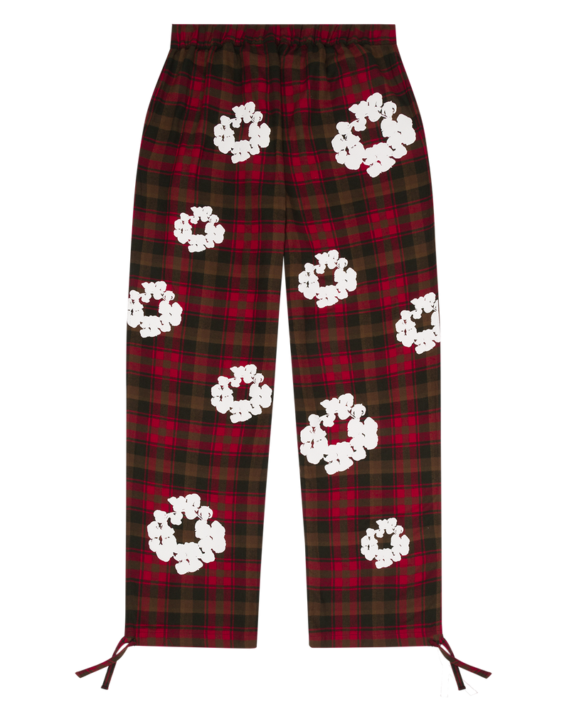 Cotton Wreath Pajama Pants