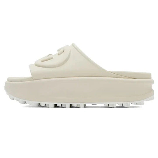 GUCCI SLIDE SANDAL " WHITE " #. - MAC OUTFITS