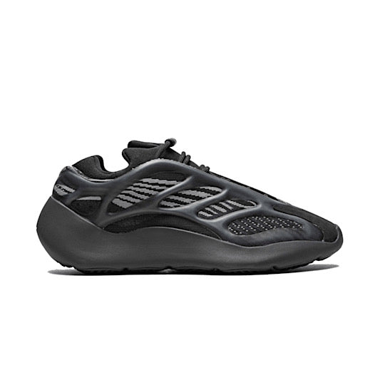 Adidas Yeezy 700 V3 Alvah – Black Monochrome Upper with Fluorescent TPE Cage and AdiPRENE Sole