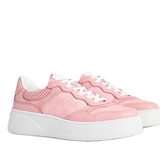 GUCCI SNEAKER SUPREME ' PINK WHITE '. - MAC OUTFITS