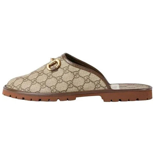 GUCCI Slipper ' Brown Beige '. - MAC OUTFITS