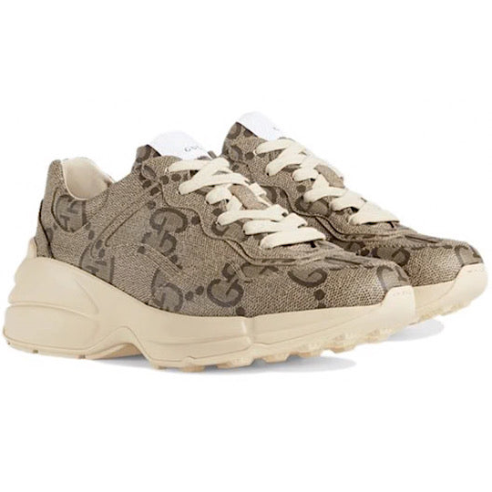 GUCCI Rython ' Beige monogram ' - MAC OUTFITS