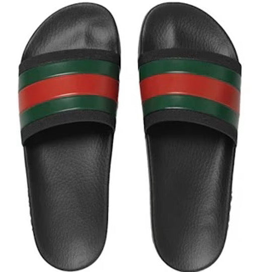Gucci Rubber slide " Black ". - MAC OUTFITS