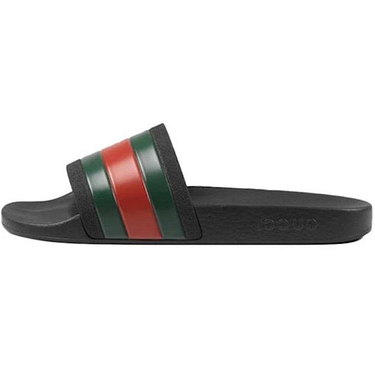 Gucci Rubber slide " Black ". - MAC OUTFITS