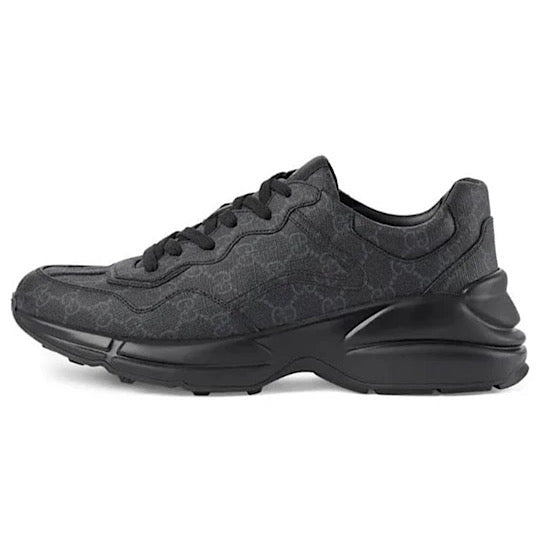 Gucci Rhyton " Black monogram ". - MAC OUTFITS