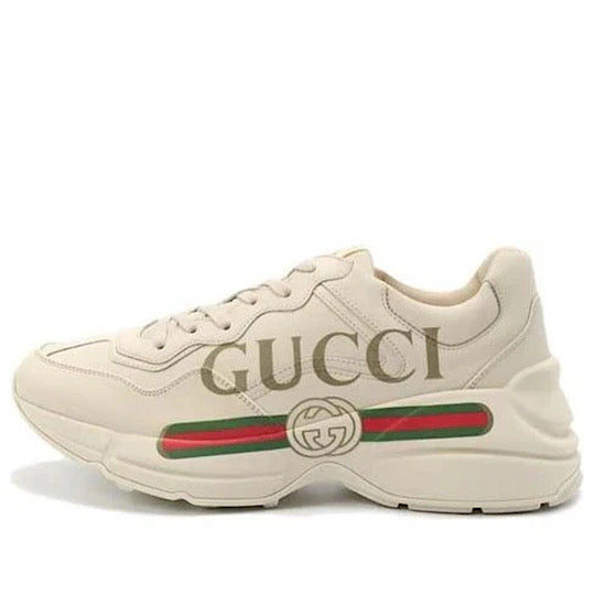 GUCCI Rhyton  leather sneaker #. - MAC OUTFITS
