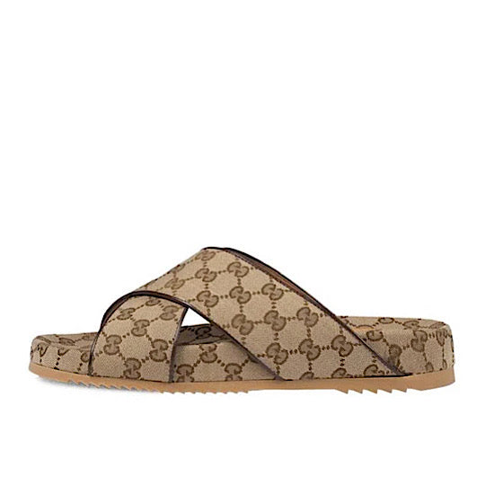 GUCCI GG SANDAL " Beige " - MAC OUTFITS