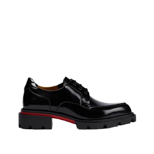 Christian Louboutin Our Georges leather lace-up shoes - MAVERICKFITS