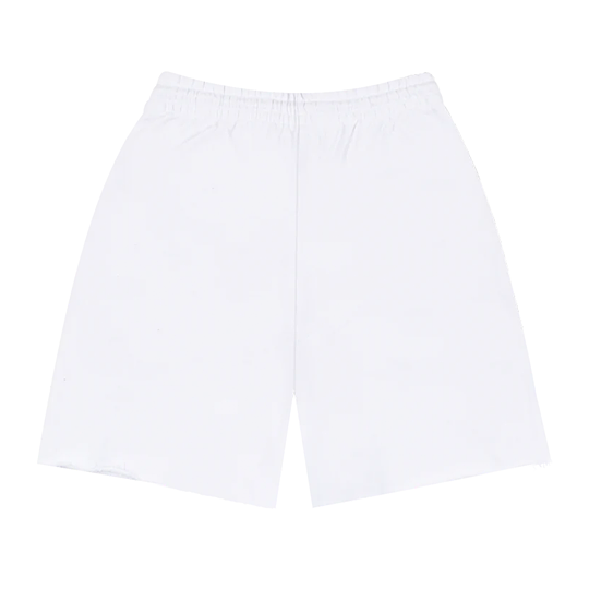 Denim University Sweat Shorts White