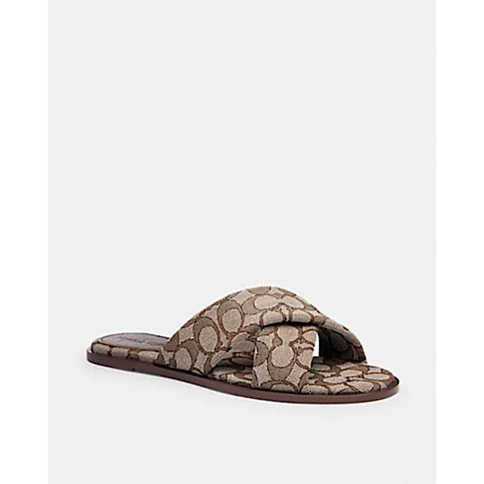 Link Criss Cross Slide In Signature Jacquard - Coach Outlet - MAVERICKFITS
