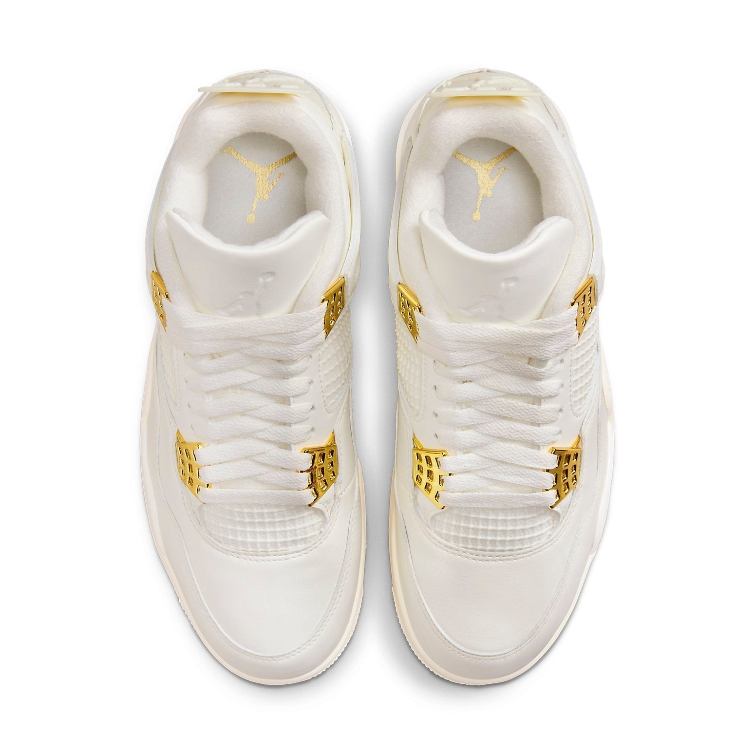 (WMNS) Air Jordan 4 Retro 'Metallic Gold' AQ9129-170 #JFS