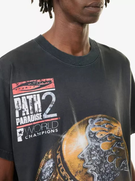 HELLSTAR Graphic-Print Relaxed-Fit Cotton T-Shirt