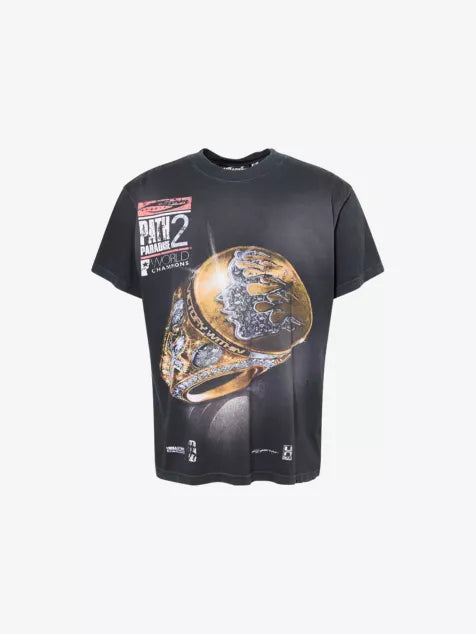 HELLSTAR Graphic-Print Relaxed-Fit Cotton T-Shirt