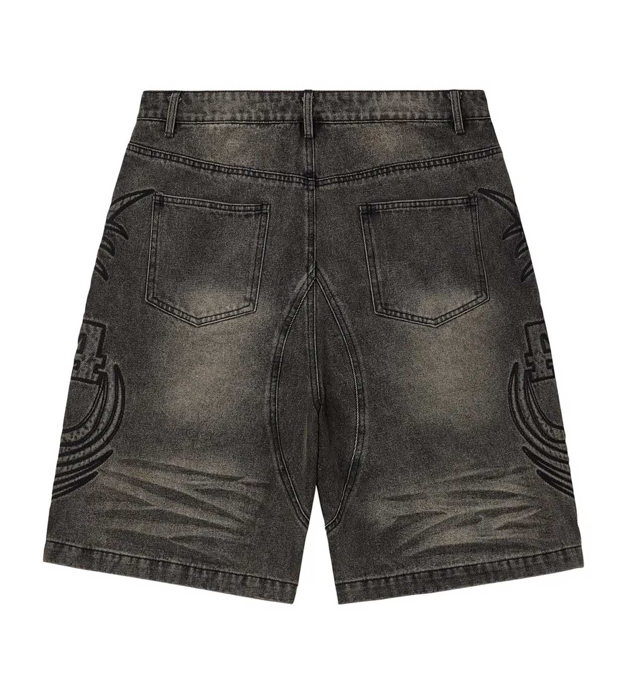 Vale Forever Armor Jorts Black