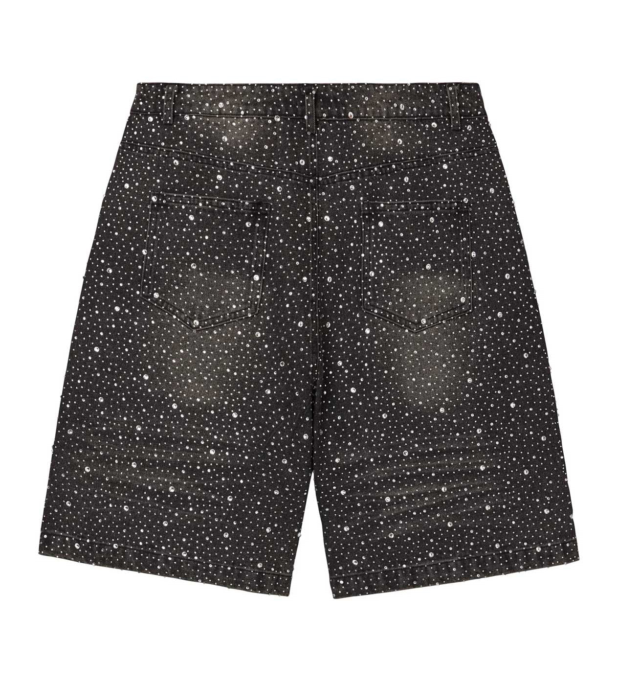 Vale Forever Rainstorm Jorts Black