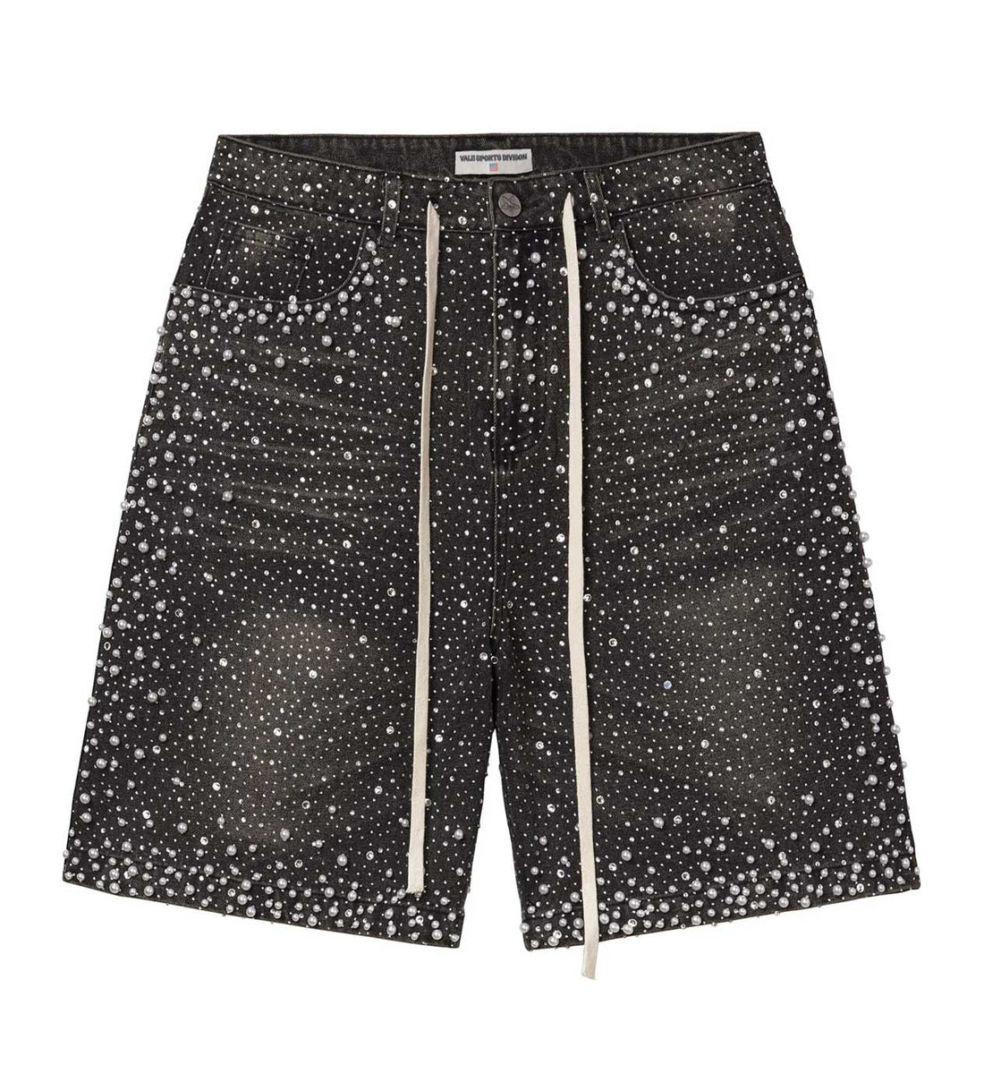 Vale Forever Rainstorm Jorts Black