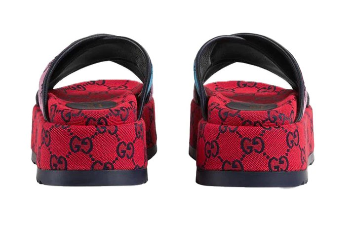 (WMNS) Gucci GG Platform Sandal 'Multicolor' 663666-2UZU0-4281 #