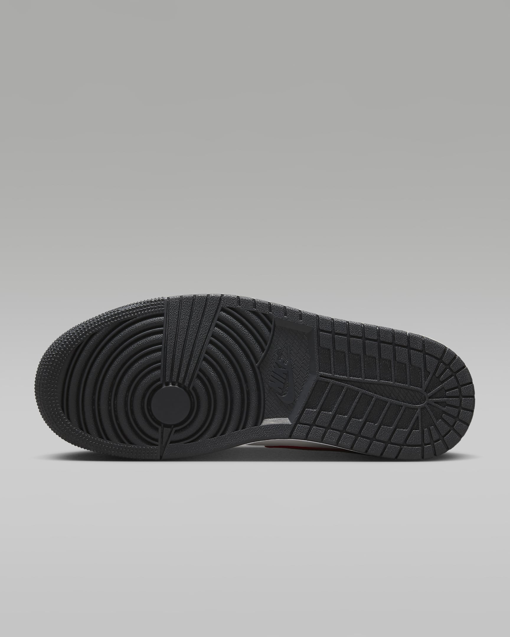 JORDAN 1 Mid   Noir/White/Gym Red #.