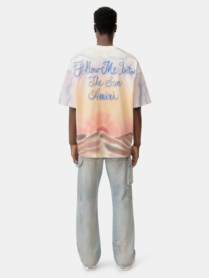 FOLLOW ME OVERSIZED TEE - Ivory