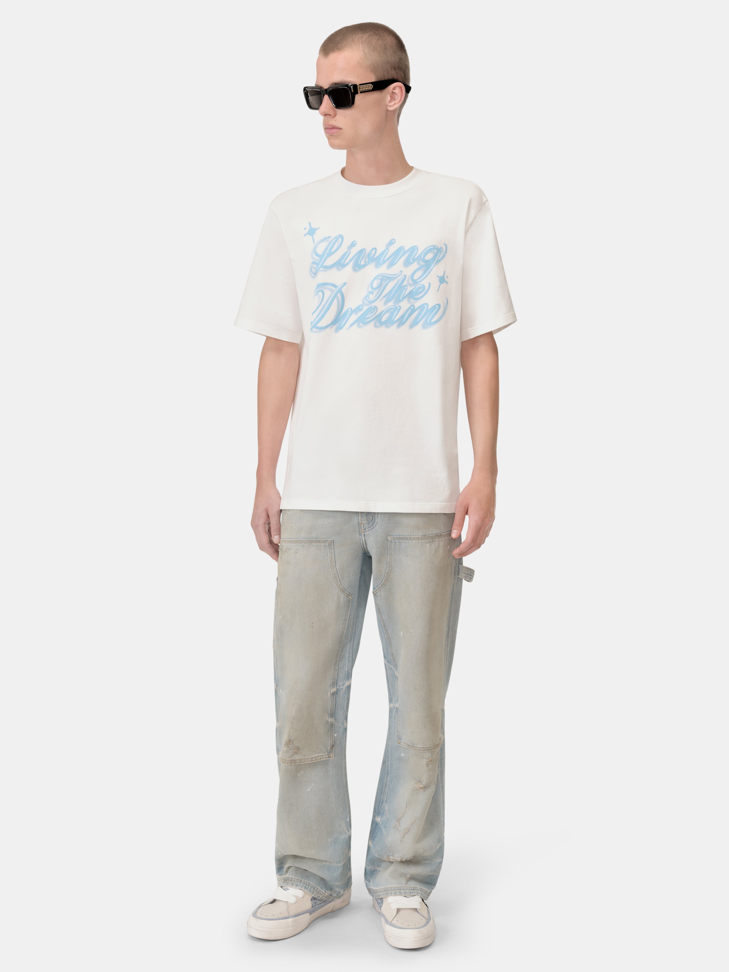 LIVING THE DREAM TEE - Ivory