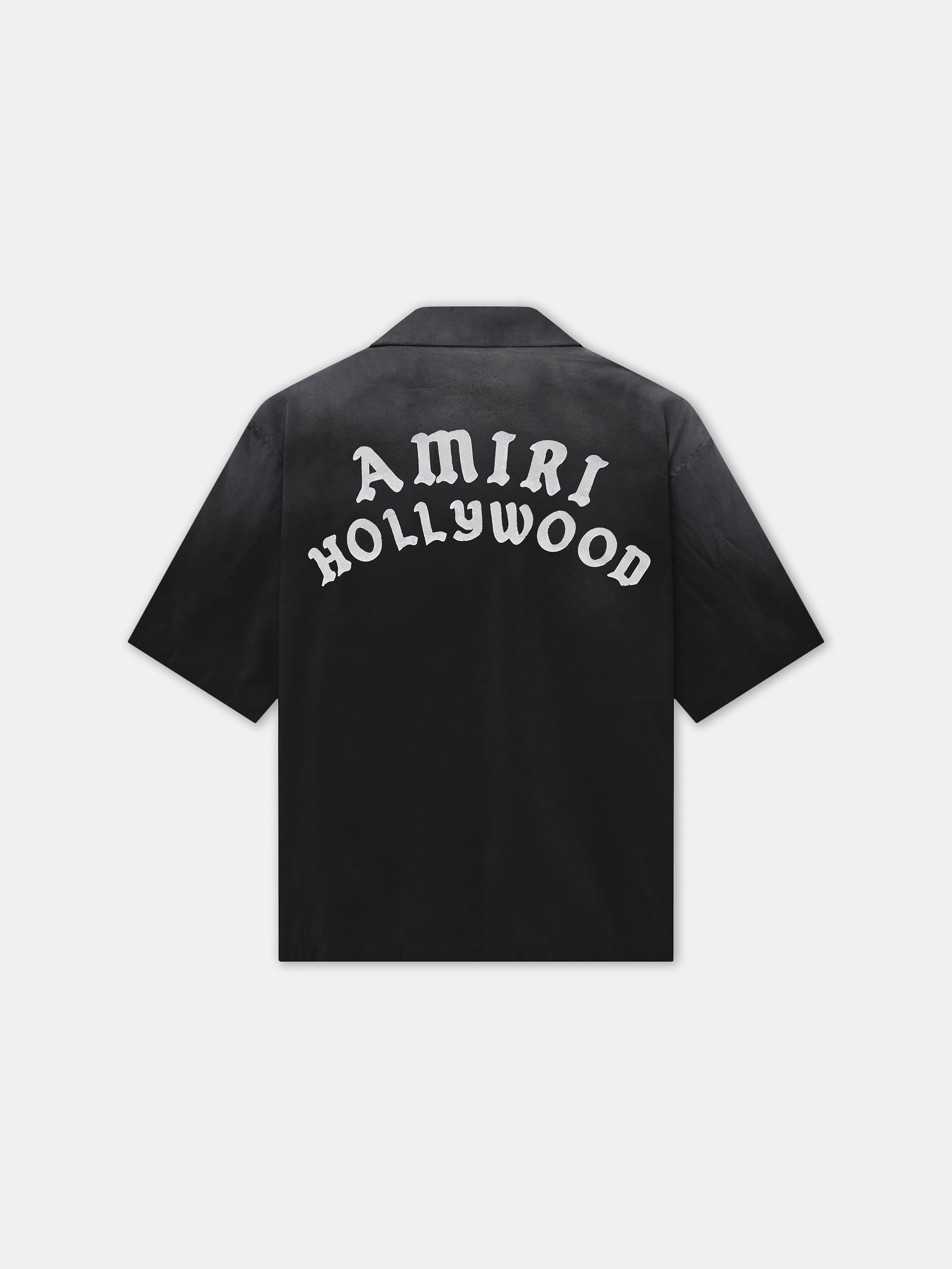 AMIRI HOLLYWOOD BOWLING SHIRT - Black
