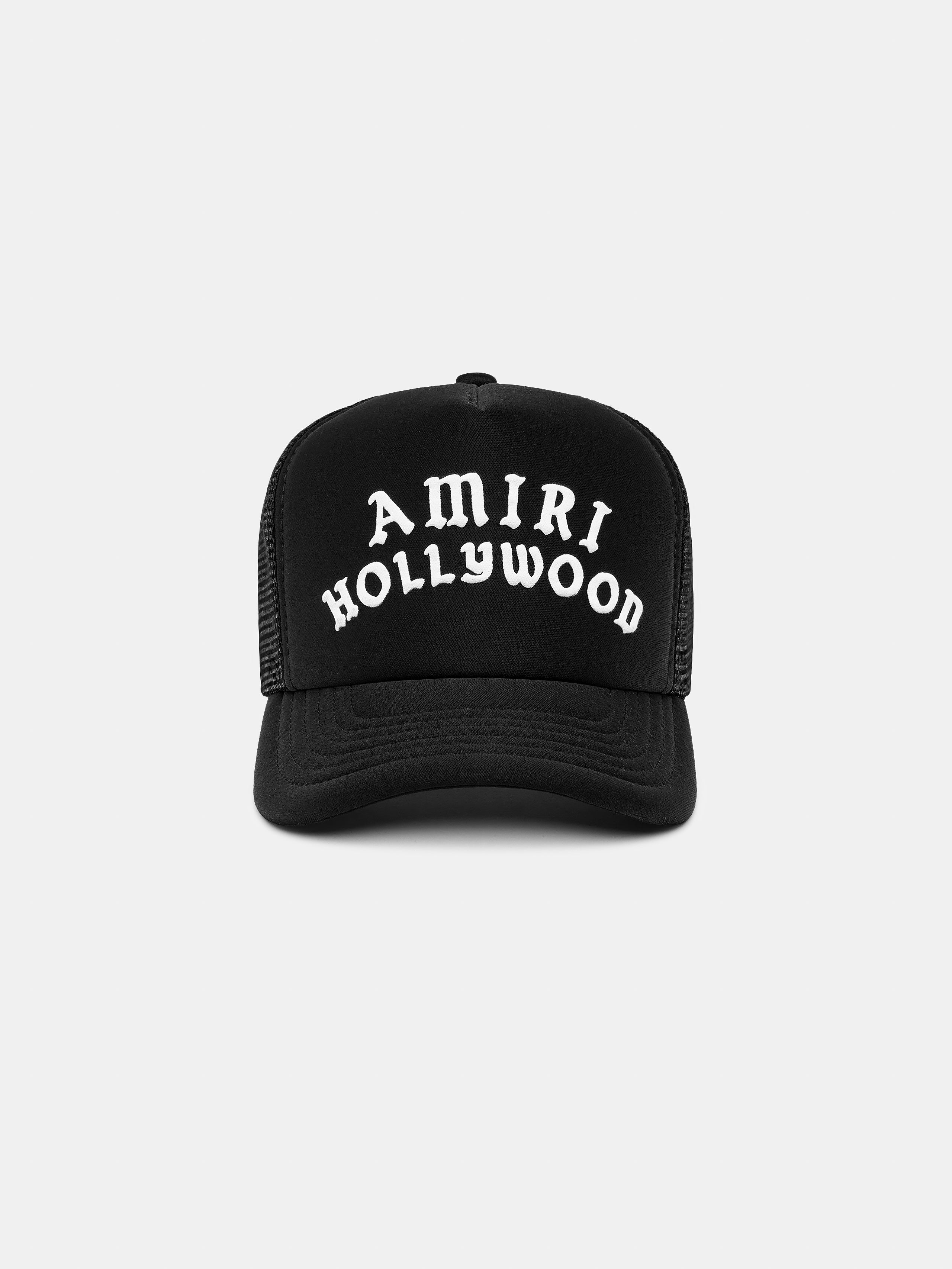AMIRI HOLLYWOOD TRUCKER HAT - Black Black