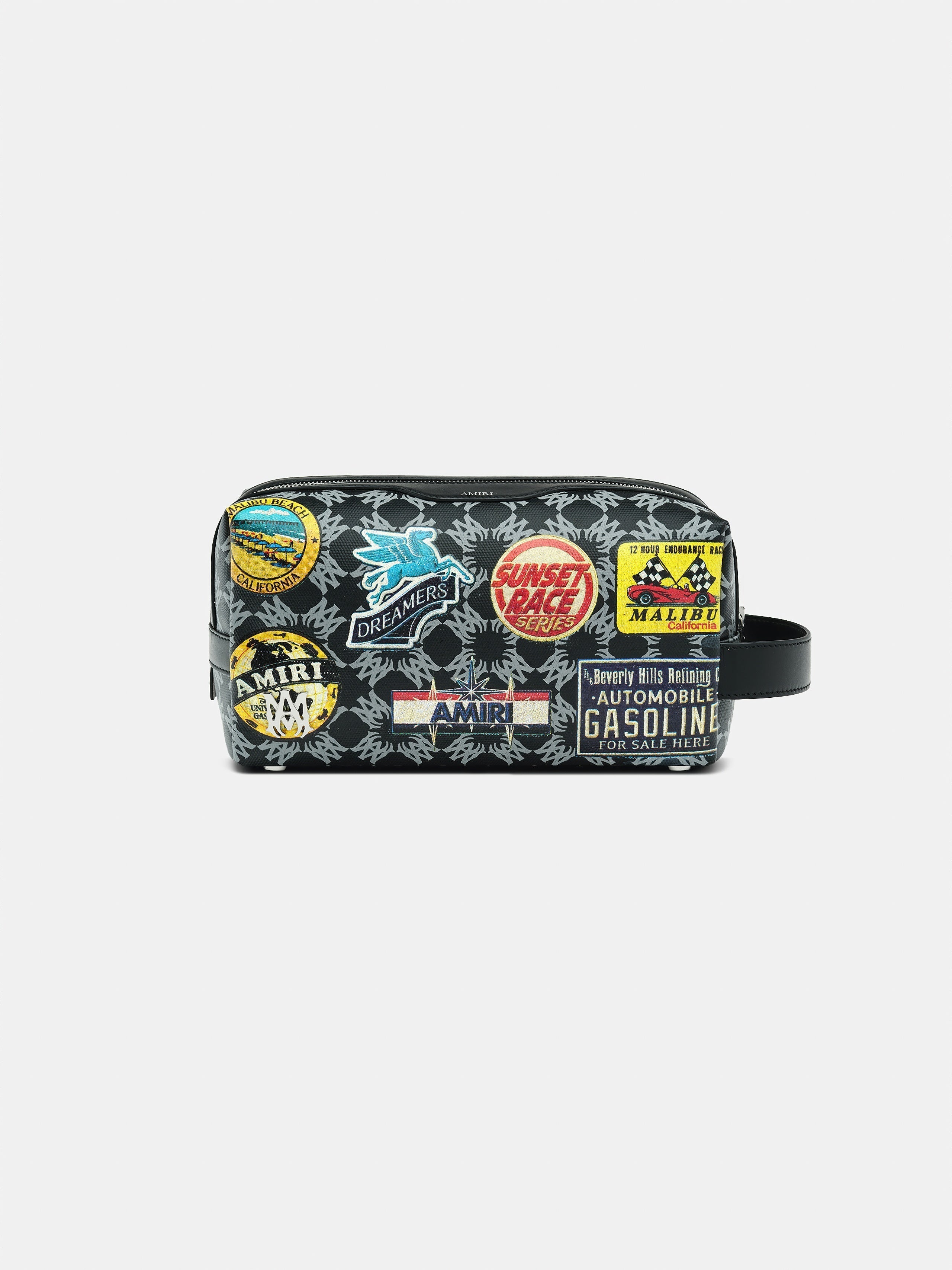 STATION PATCH DOPP KIT - Black