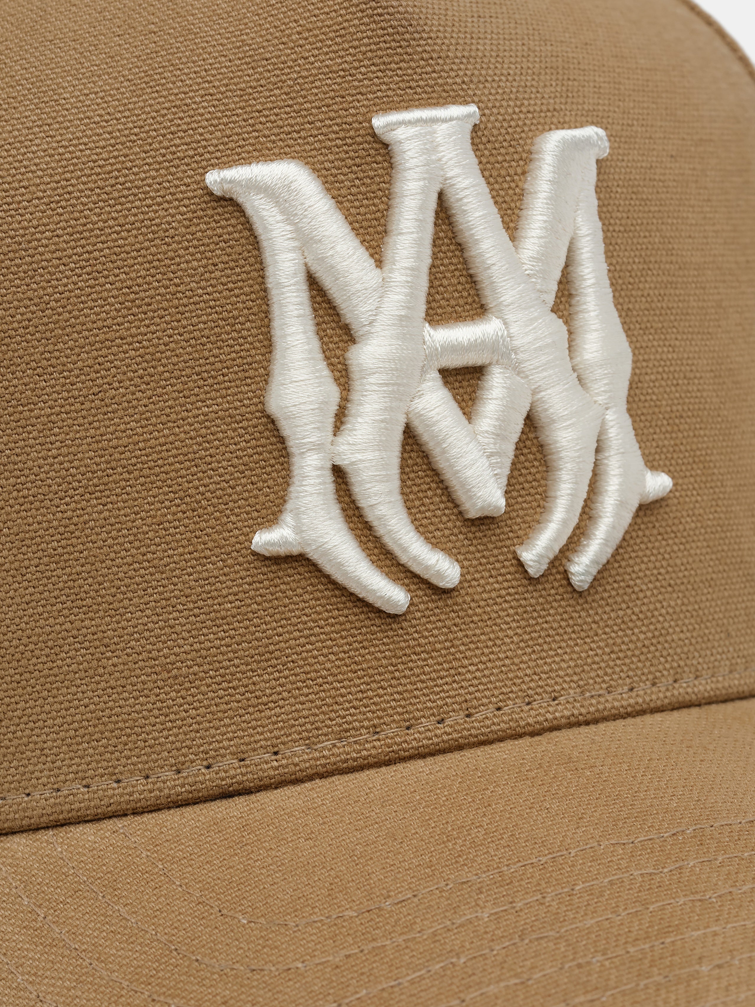 MA FULL CANVAS HAT - Camel