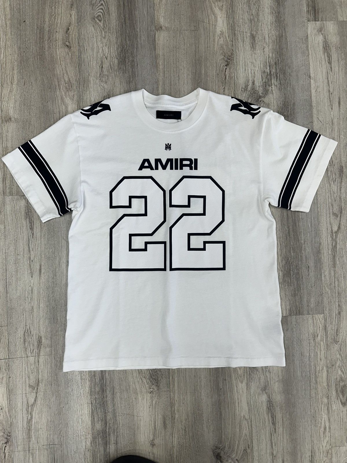 Amiri White Hockey Jersey Tee