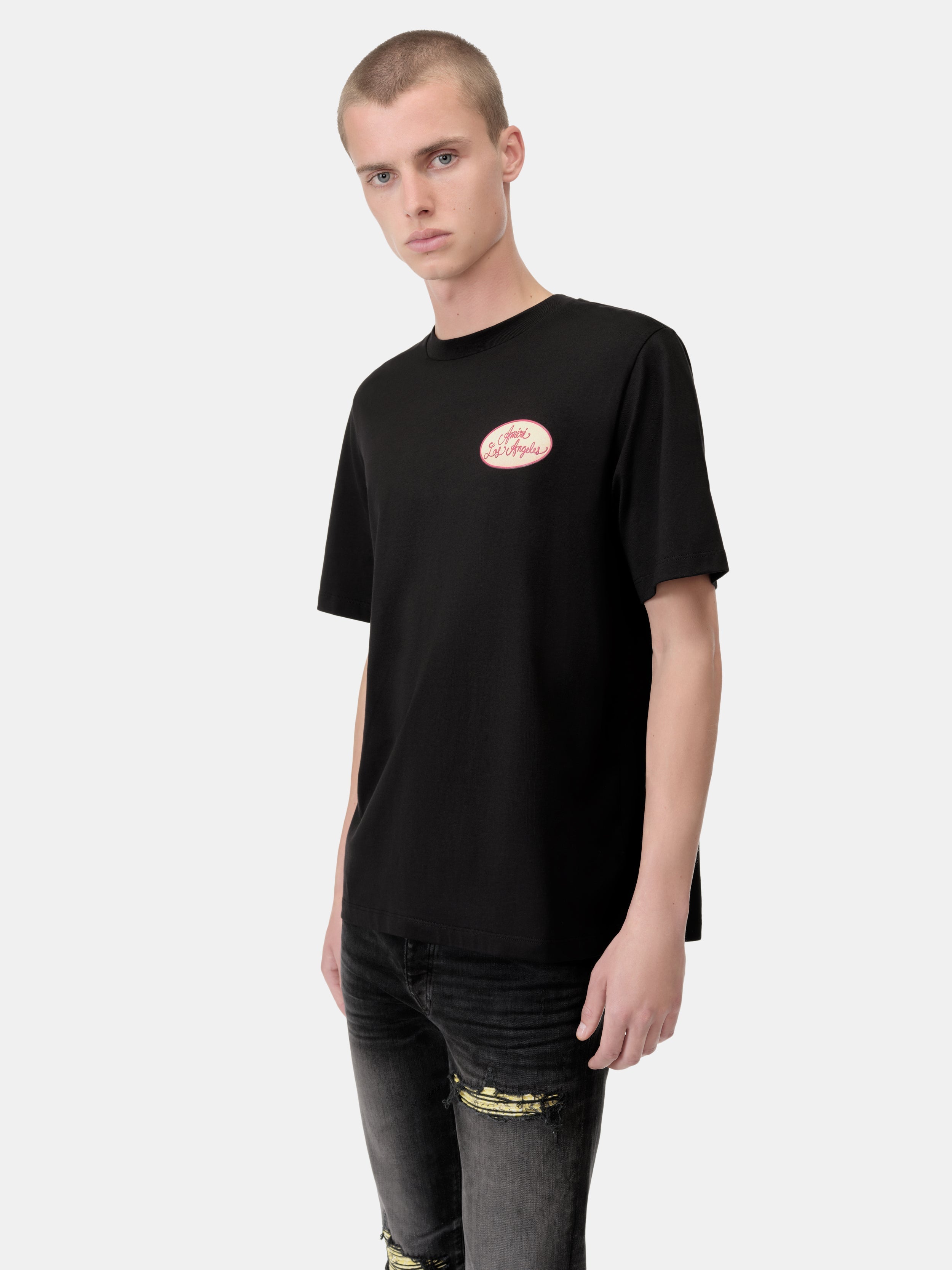 STATION PATCH TEE - Black