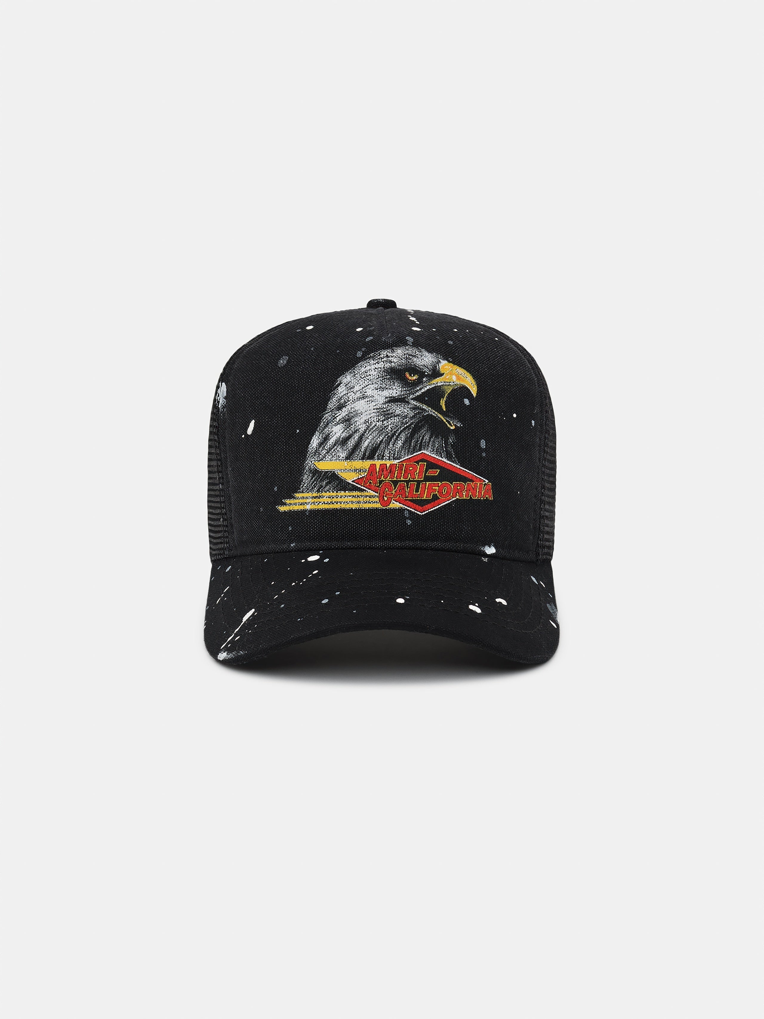 VINTAGE TRUCKER HAT - Black