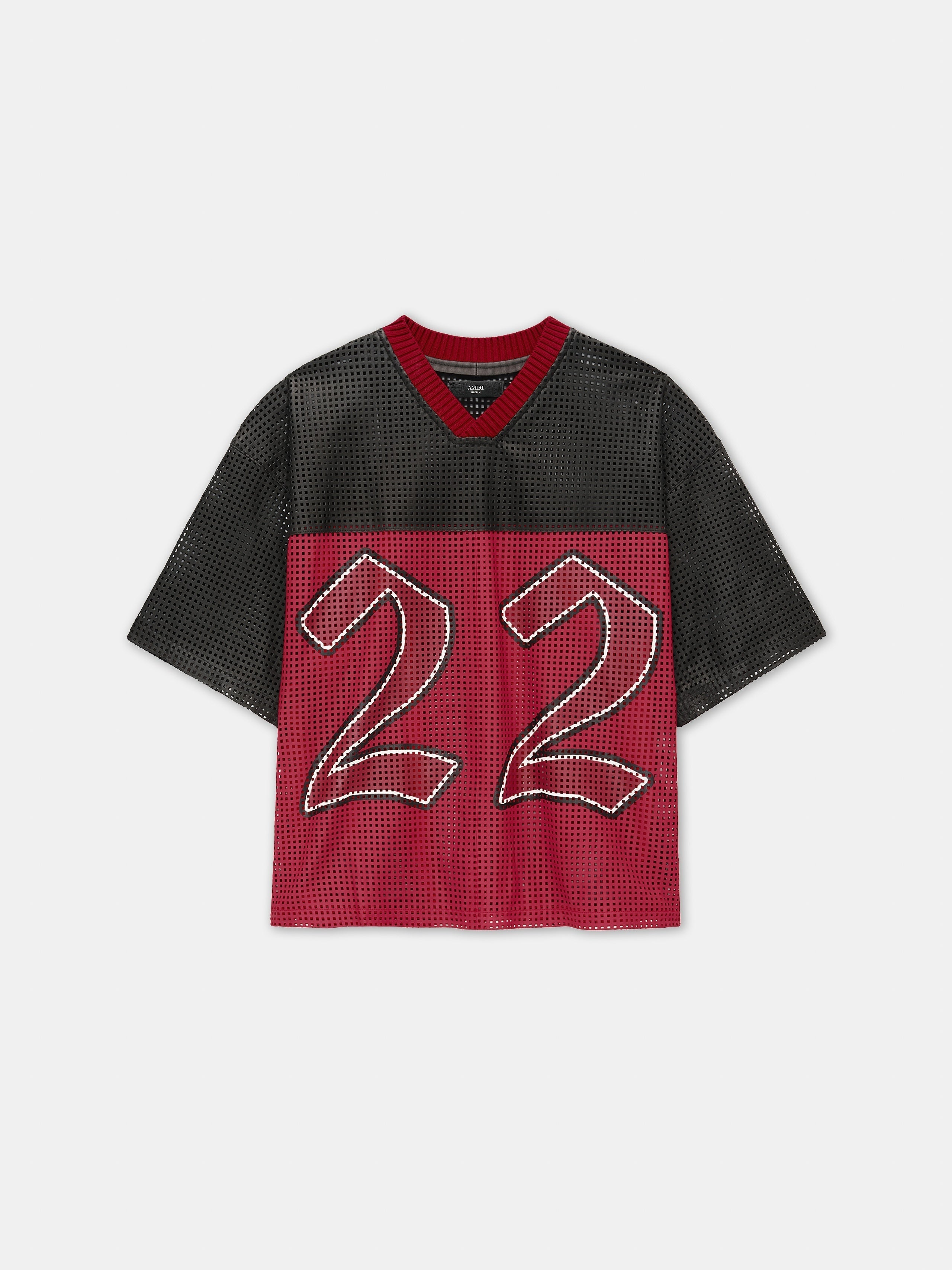 AMIRI 22 OVERSIZED JERSEY - Varsity Red