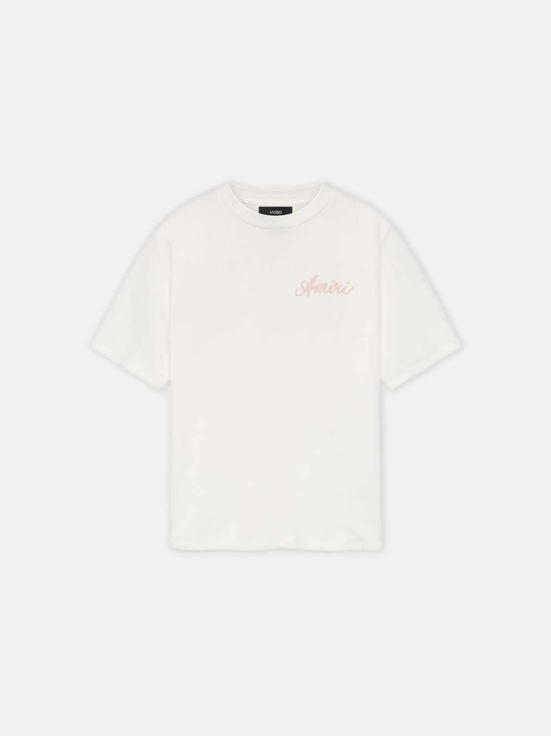 AMIRI BOX SCRIPT TEE - Malibu Peach