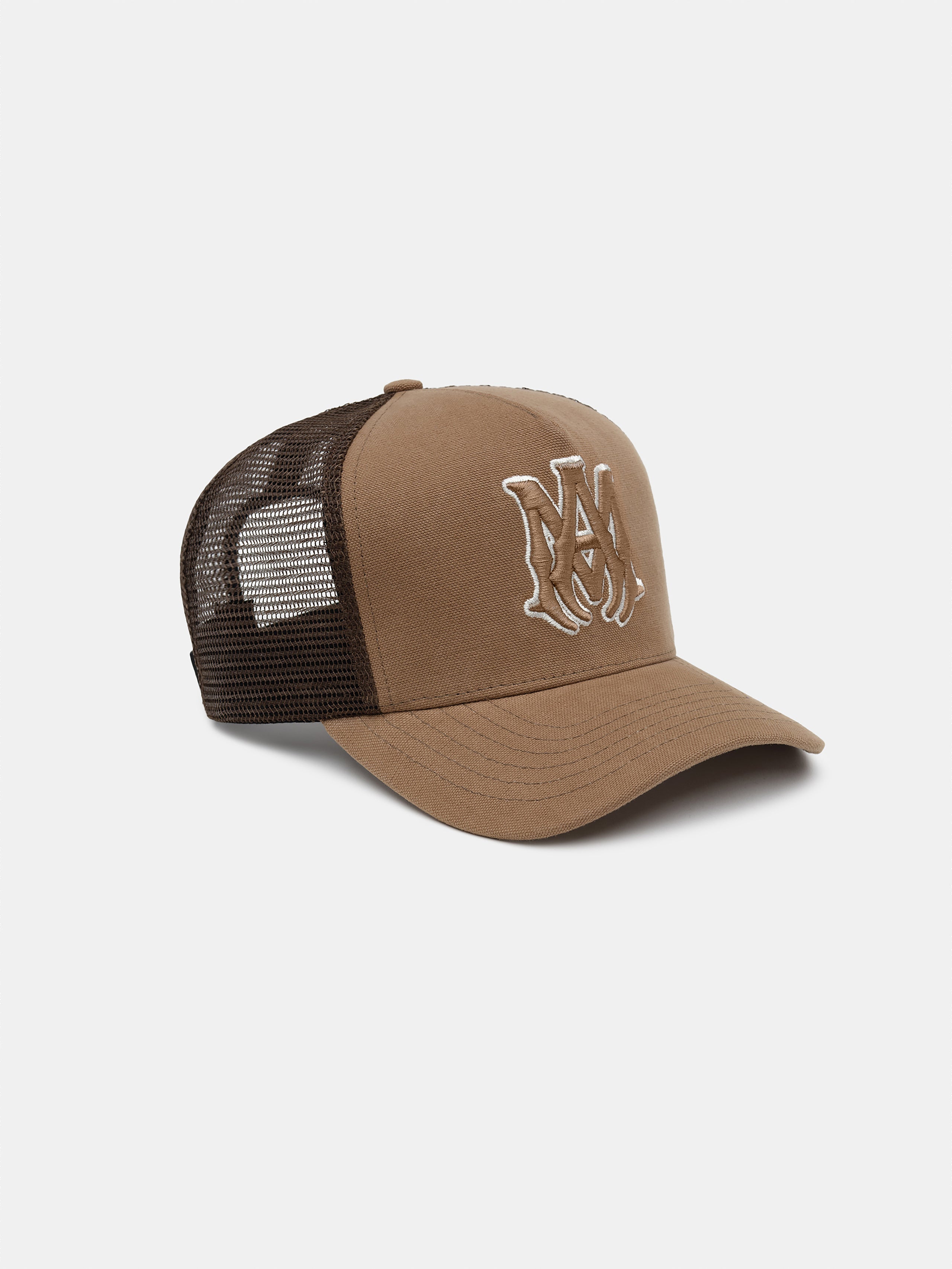 MA OUTLINE TRUCKER HAT - Malt