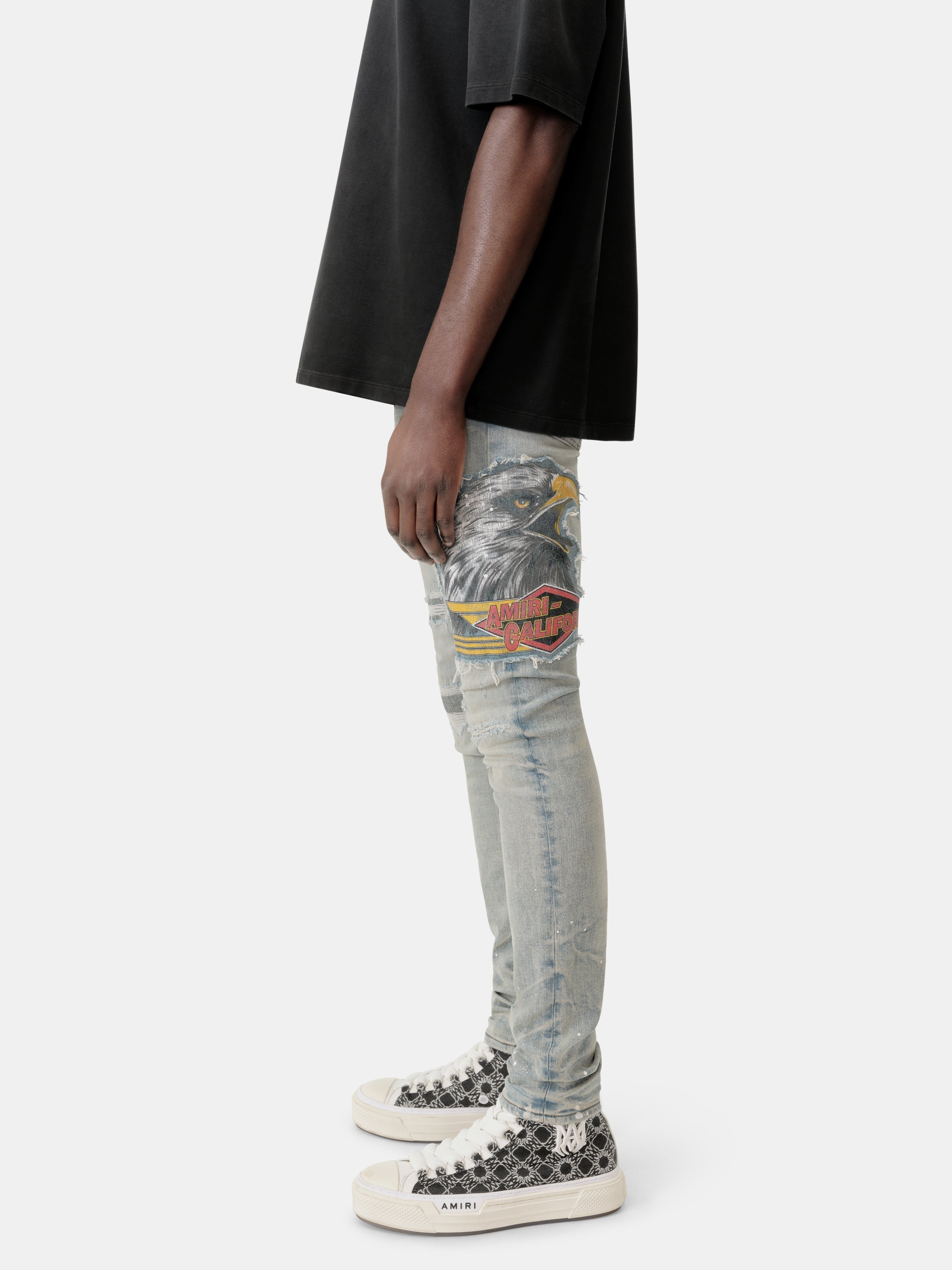 AMIRI EAGLE THRASHER JEAN - Perfect Antique Indigo